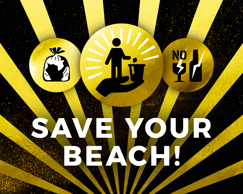 Love the Beach, save the Beach.