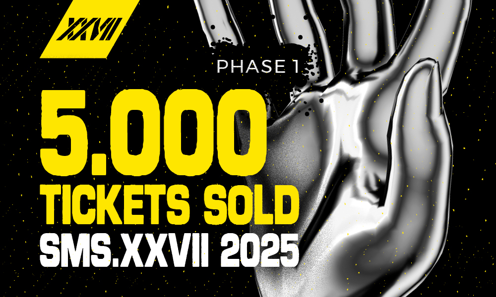 5.000 TICKETS SOLD