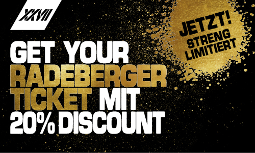 20% mit dem Radeberger-Ticket