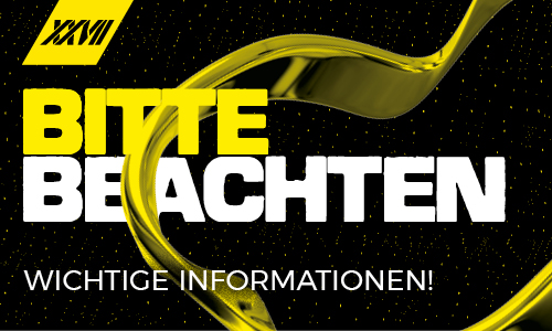 Bitte beachten!